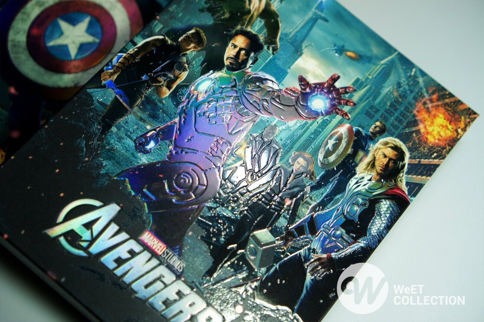 Avengers 4K+2D Blu-ray SteelBook WeET Collection Exclusive #14 Full Sl