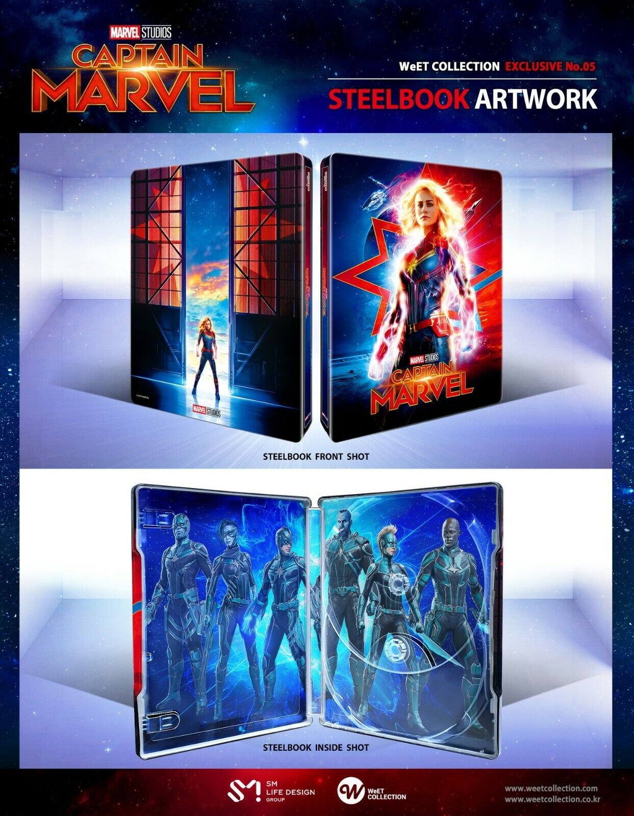 Captain Marvel Weet hot A1 Premium 4K Blu-ray