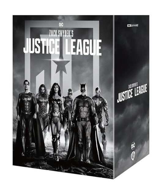 Zack Snyder's Justice League 4K Blu-ray Steelbook Manta Lab Exclusive ME#39 One Click Box Set